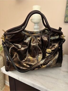 EUC Brahmin Elaine in Bronze Andromeda